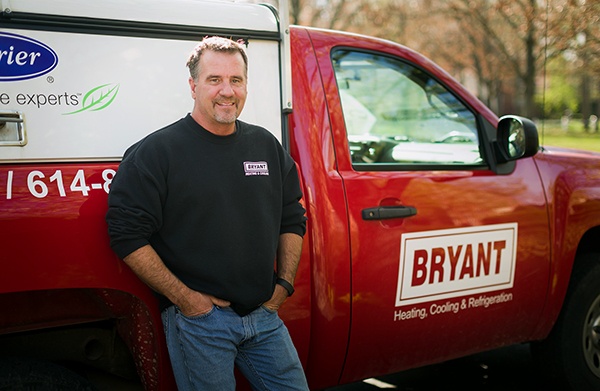 Ron Bryant, owner of Bryant Heating & Cooling